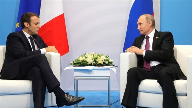 Putin ve Macron telefonda Suriye&#039;yi görüştü