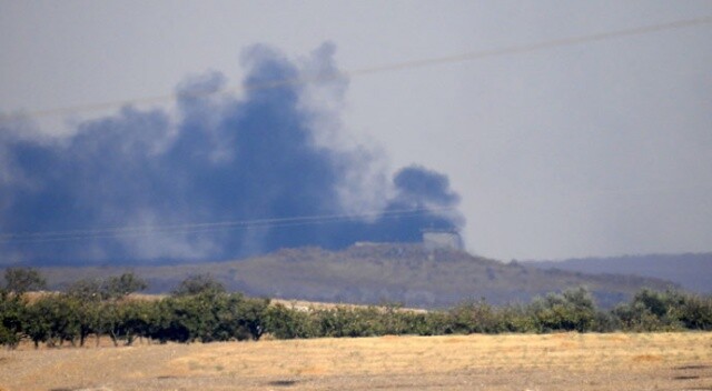 Süleyman Şah Türbesi çevresindeki YPG/PKK hedefleri yoğun ateş altında