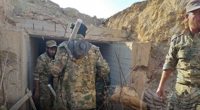 Suriye Milli Ordusu PYD/PKK&#039;nın geniş tünel ağını kontrol altına aldı