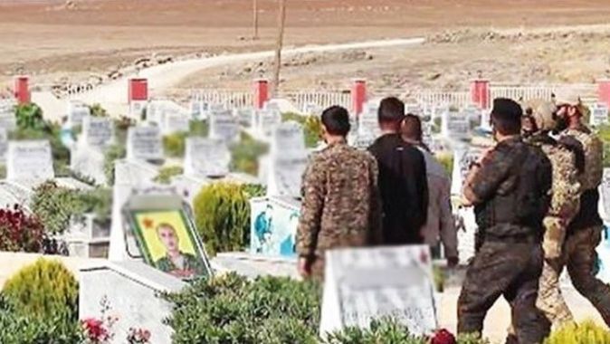 ABD askerleri PKK mezarlığında