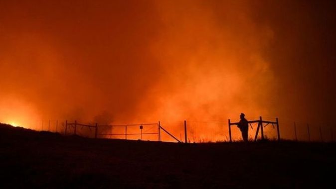 ABD&#039;deki orman yangını büyüyor