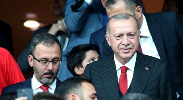 Cumhurbaşkanı Erdoğan milli takımı yalnız bırakmadı