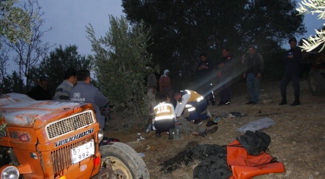 Antalya&#039;da traktörün altında kalan yaşlı adam hayatını kaybetti!