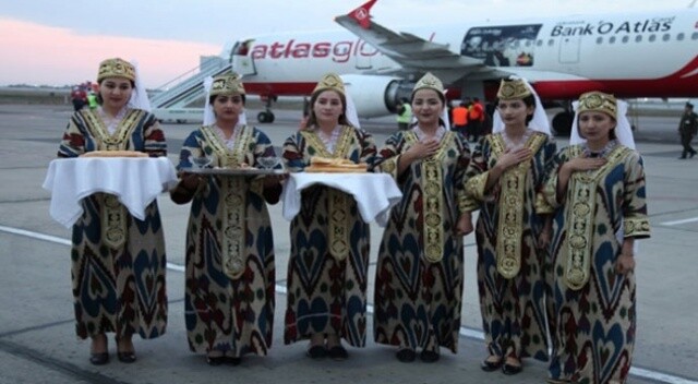 Atlasglobal, İstanbul&#039;dan Buhara&#039;ya ilk turistik charter uçuşunu gerçekleştirdi