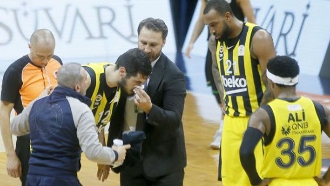 Fenerbahçeli basketbolcudan üzen haber! Kırık tespit edildi
