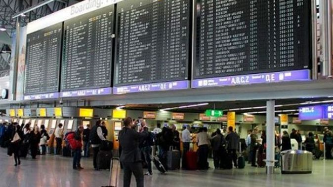 Hollanda’da havalimanında alarm sesleri