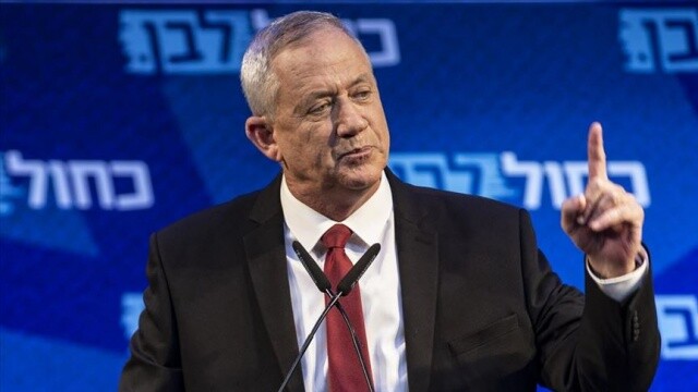 İsrail&#039;de seçimlerin galibi Gantz, hükümetin kurulamaması nedeniyle Netanyahu&#039;yu suçladı