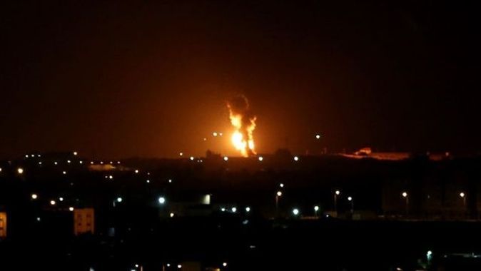 İsrail&#039;den Gazze&#039;ye hava saldırısı: 1 şehit