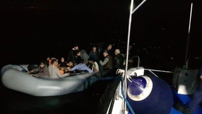 İzmir&#039;de 111 düzensiz göçmen yakalandı