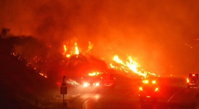 Kaliforniya’da korkutan yangın