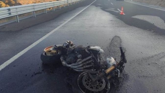 Konya&#039;da motosiklet kazası: 1 ölü, 1 yaralı