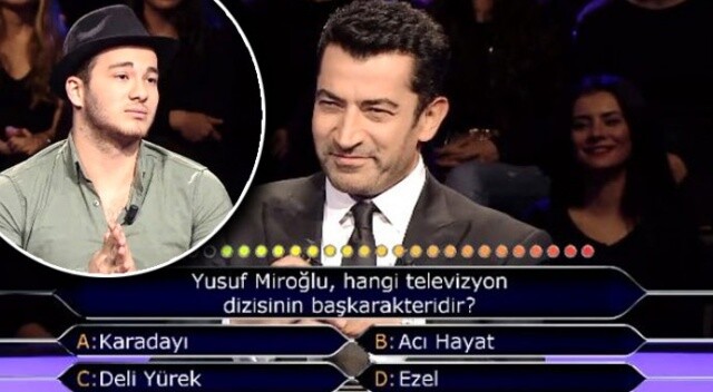Milyoner&#039;de ilginç anlar! &#039;Yusuf Miroğlu&#039; sorusu için yardım istedi, İmirzalıoğlu&#039;nun cevabı olay oldu!