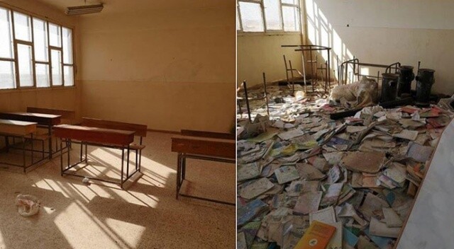 MSB: Terör örgütü Resülayn&#039;da okulu mevzi yaptı