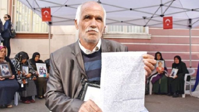 O teröristten Diyarbakır annelerine destek mektubu