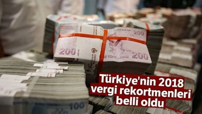 Türkiye&#039;nin vergi rekortmenleri kimler? | İşte Türkiye Vergi Rekortmenleri Sıralaması