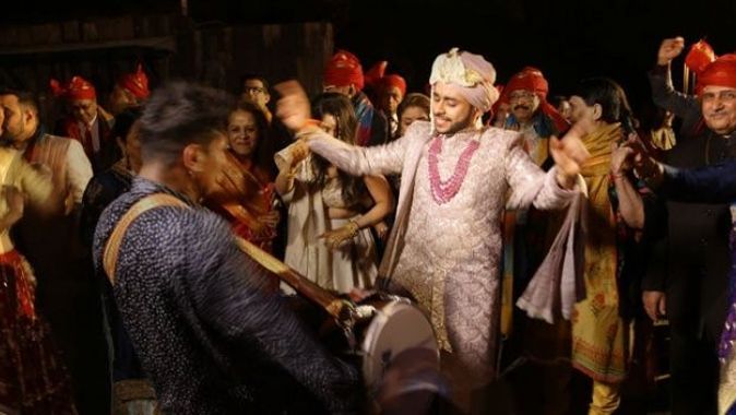 Antalya&#039;da 3 gün 3 gece süren masalsı Hint düğünü