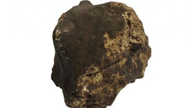 Heyecanlandıran olay! Ceviz ağacı dikerken meteorit buldu