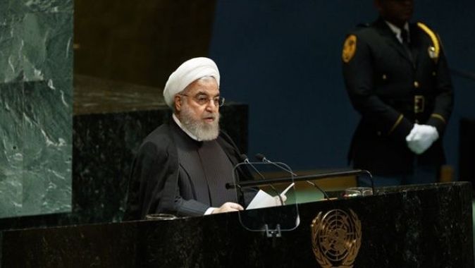 İran Cumhurbaşkanı Ruhani: &quot;Yaptırımlar kalkarsa ABD ile görüşürüz”