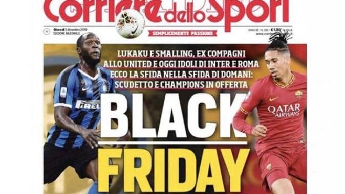 İtalyan gazetesinin &#039;Black Friday&#039; manşeti ırkçılık tartışmalarını yeniden alevlendirdi
