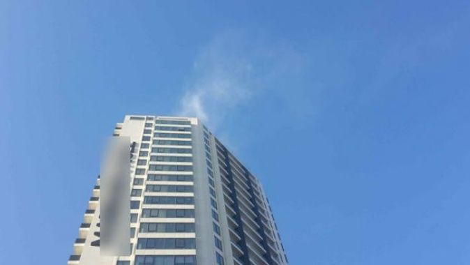 Kartal’da 26 katlı rezidansta yangın paniği