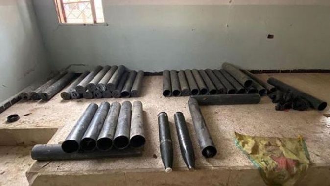 MSB: Tel Abyad kırsalında 39 Katyuşa roketi ele geçirildi