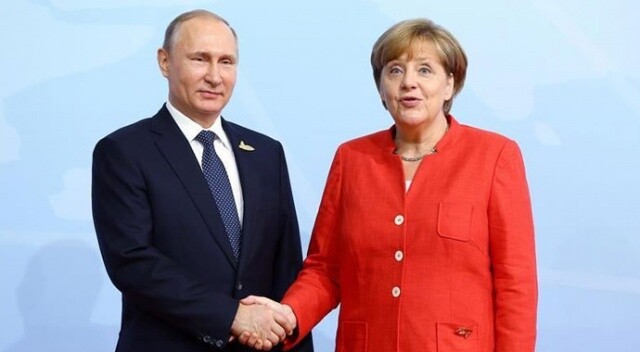 Putin ve Merkel Libya meselesini görüştü