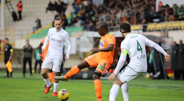 Süper Lig: Alanyaspor: 2 - Konyaspor: 1 (Maç sonucu)