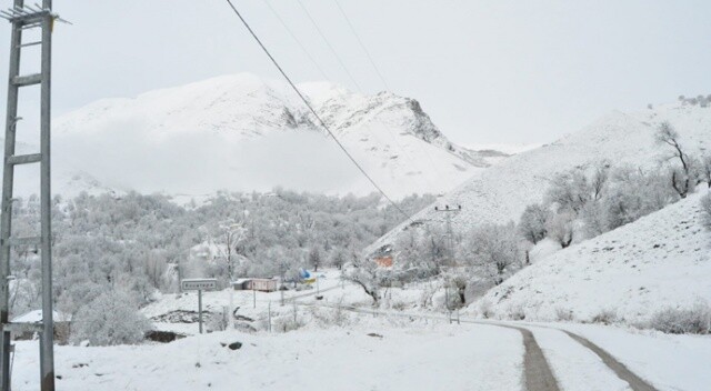 Tunceli’de kar 71 köy yolunu ulaşıma kapattı