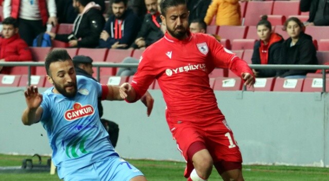 Ziraat Türkiye Kupası: Samsunspor: 1 - Çaykur Rizespor: 1 (Maç sonucu)