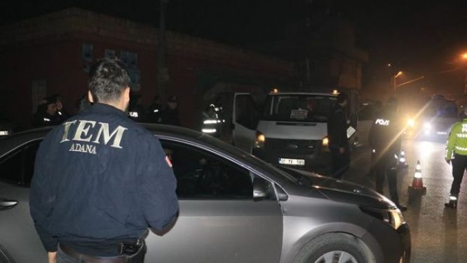 Adana polisinden asayiş uygulaması