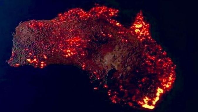 Avustralya&#039;daki yangın devam ediyor! 23 kişi öldü, 500 bin hayvan da telef oldu