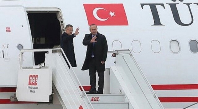 Bakan Çavuşoğlu Davos yolcusu