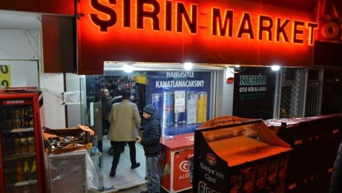 Bursa’da markette silahlı gasp