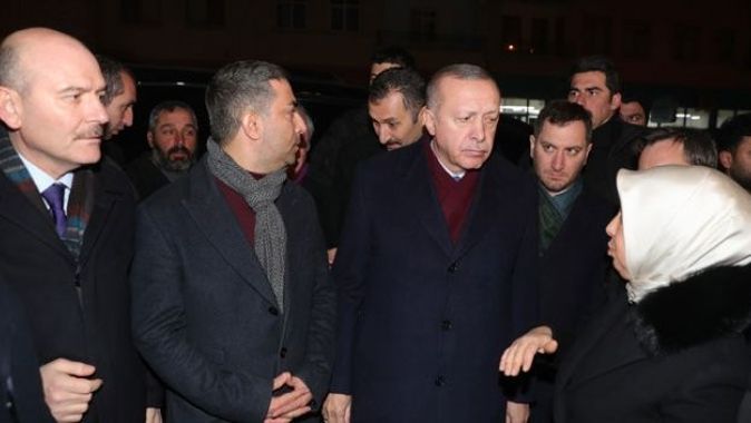 Cumhurbaşkanı Erdoğan&#039;dan deprem bölgesinde önemli açıklamalar