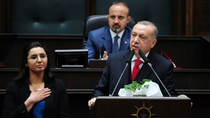 Cumhurbaşkanı Erdoğan&#039;ın kürsüye davet ettiği şehit kızının sözleri ayakta alkışlandı