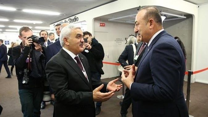 Dışişleri Bakanı Çavuşoğlu Davos&#039;ta