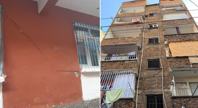 Diyarbakır&#039;da 30’a yakın yapıda hasar tespit edildi, iki katlı bina boşaltıldı