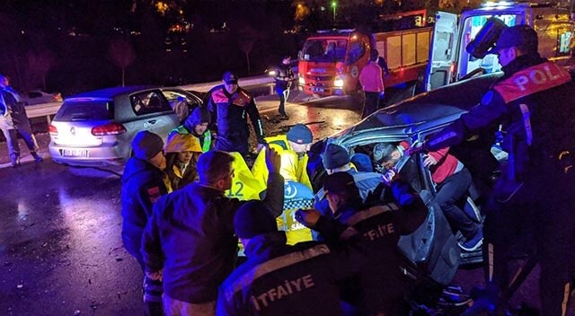 Edirne&#039;de trafik kazası: 3 ölü, 2 yaralı
