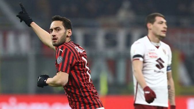 Hakan Çalhanoğlu attı, Milan yarı finale uçtu