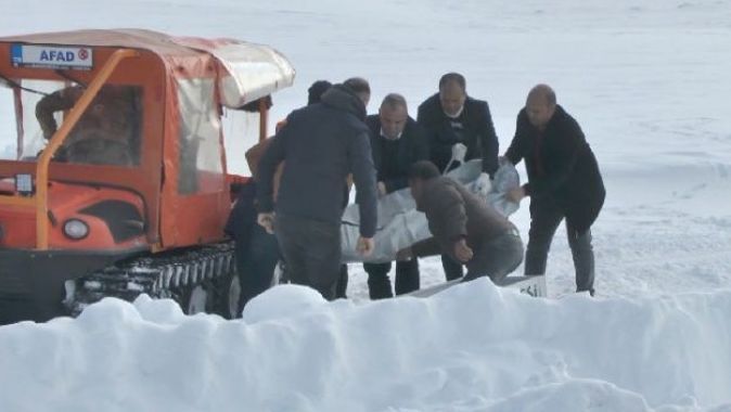 Karda kaybolan Ali Kaçar&#039;ın cenazesi morga kaldırıldı