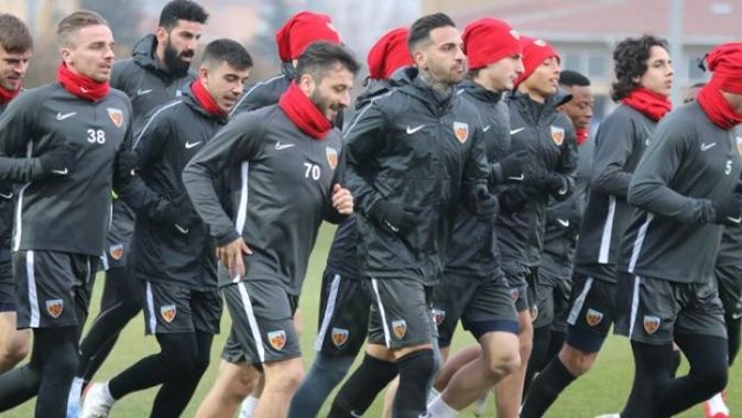 Kayserispor’da hedef Galatasaray maçından puan almak