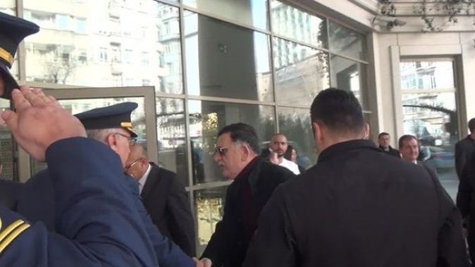 Libya Başbakanı Sarrac İstanbul&#039;a geldi