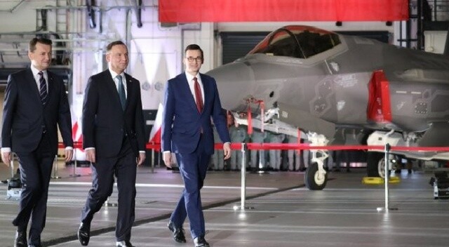 Polonya, 32 adet F-35 uçağı için 4.6 milyar dolarlık anlaşmaya imza attı