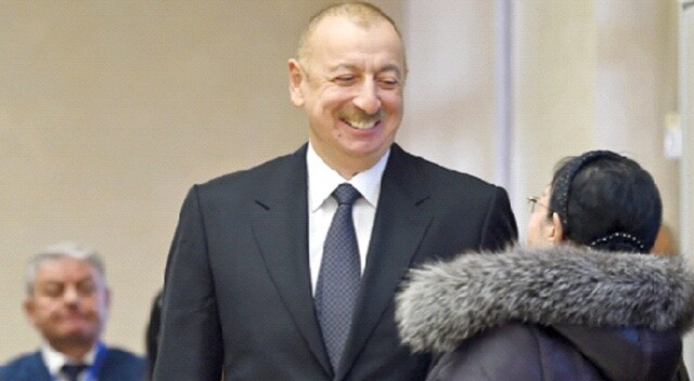 Azerbaycan’da zafer İlham Aliyev’in oldu