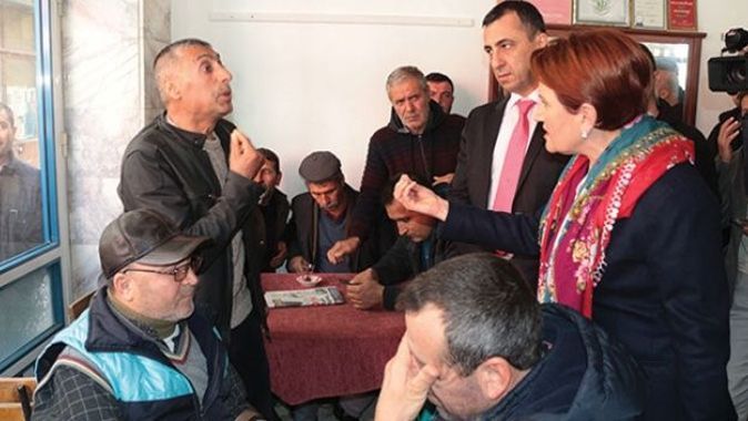 Balıkesir&#039;de vatandaşlardan Akşener&#039;e HDP tepkisi