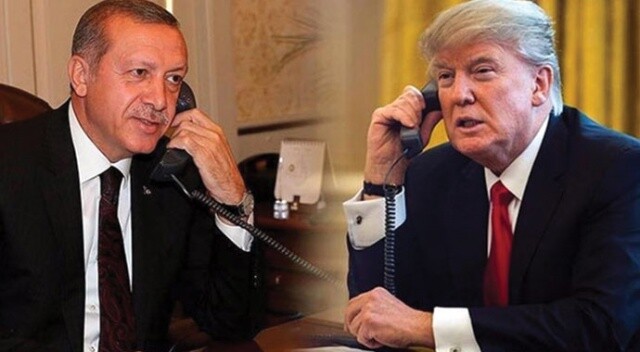 Cumhurbaşkanı Erdoğan, ABD Başkanı Donald Trump ile görüştü