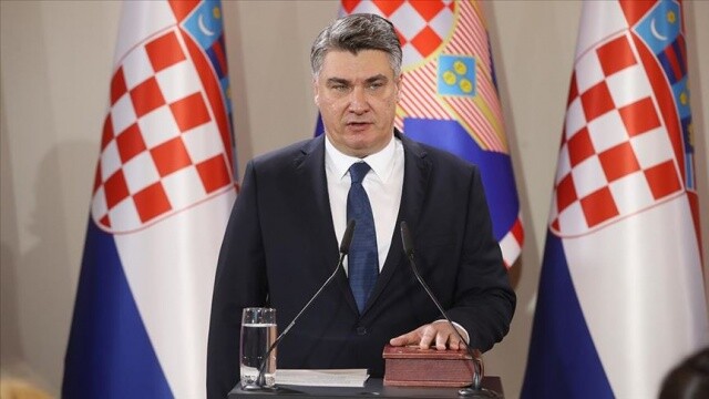 Hırvatistan&#039;ın yeni Cumhurbaşkanı Zoran Milanovic yemin etti