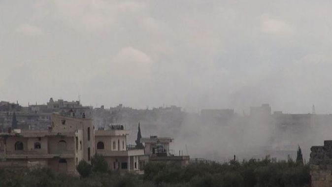 İdlib&#039;de 18 sivil yerleşim Rus bombardımanı altında