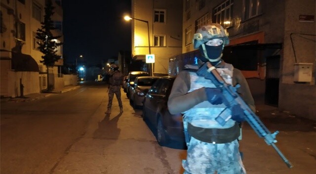 İstanbul’da silahlı suç örgütüne geniş çaplı operasyon: Çok sayıda gözaltı