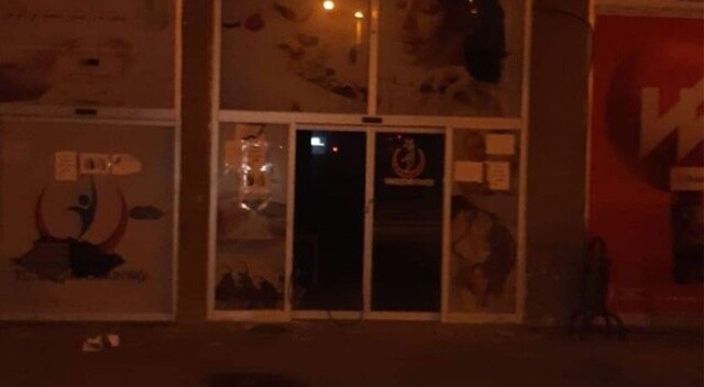 Mersin&#039;de sağlık merkezine molotoflu saldırı